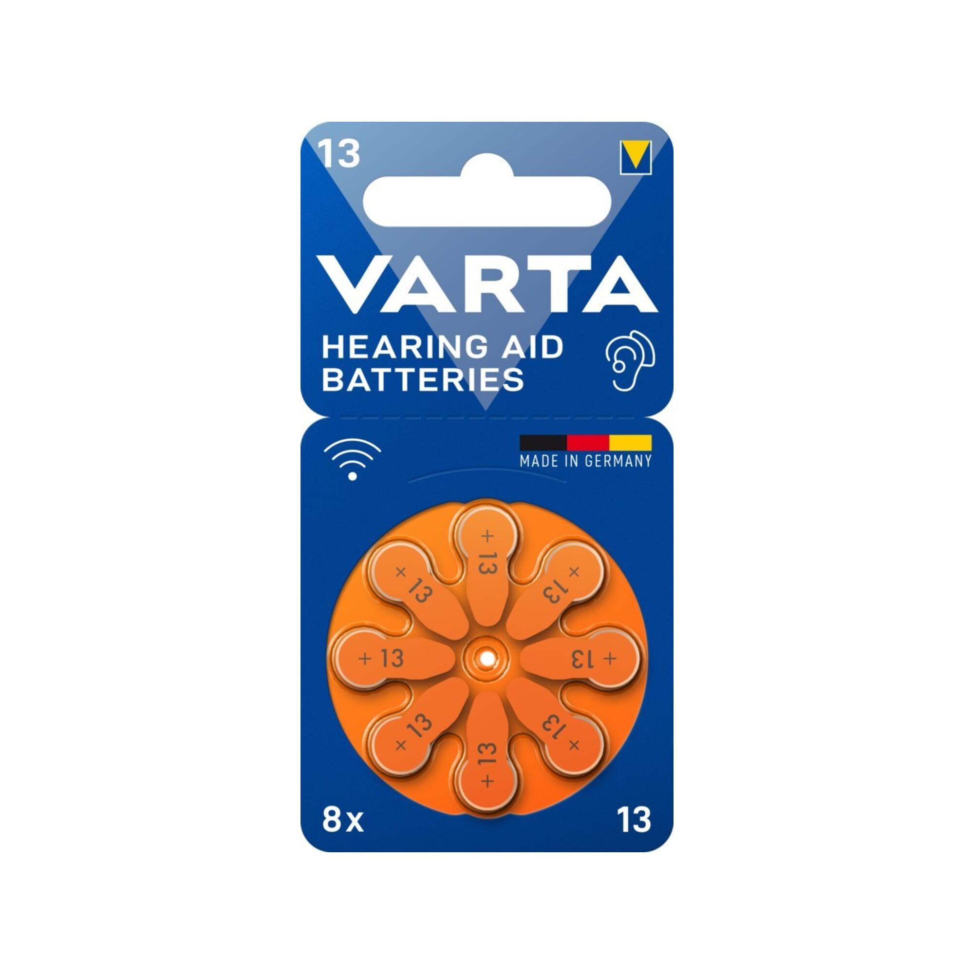 VARTA Hörgerätebatterie 13 Bli 8 (24606101418)