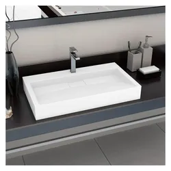 vidaXL, Waschbecken, Walono (460 mm, 800 mm)