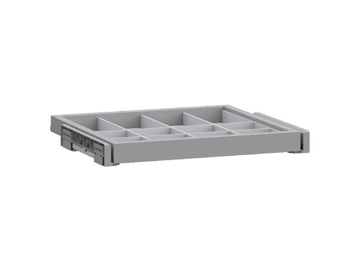 Schmuckschublade 50cm Grau Kunststoff