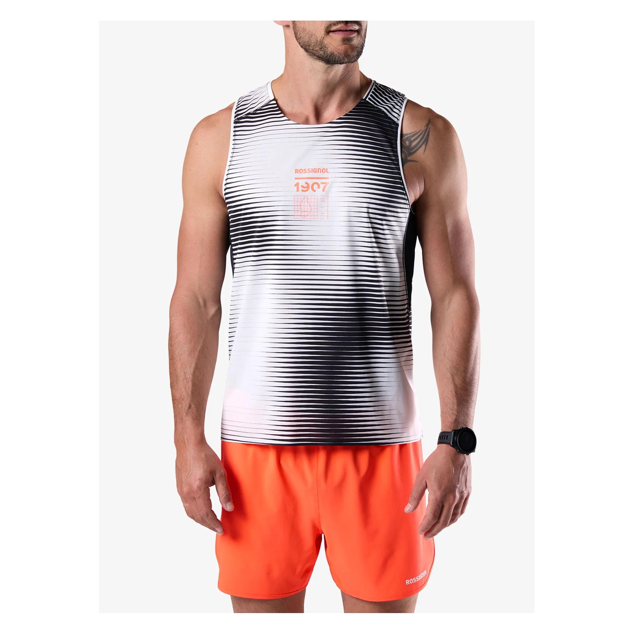Rossignol Herren-Top Sapa Ultra Tank - black line fogg (S) (71804400)