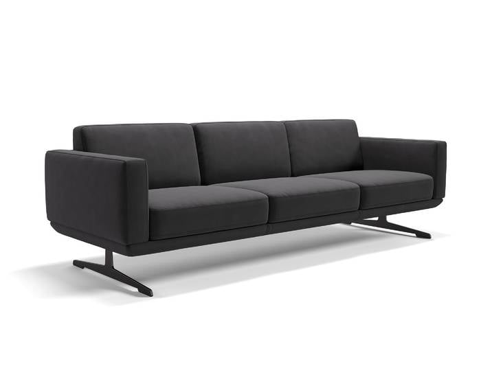 Stoff 3-Sitzer Sofa XXL MARETO Designsofa Lounge Couch
