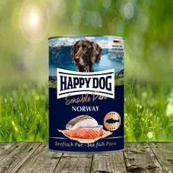 Happy Dog Sensible Pure Norway - 100% tierisches Protein - 5 + 1 Aktion (200 g)