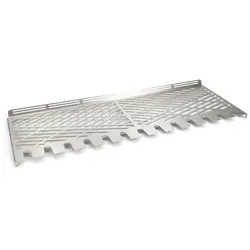 Edelstahl Warmhalterost passend für Traeger Pelletgrill - Ironwood 885 - Warmhalterost mit Zusatzfunktion