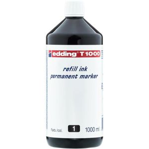 Edding T 1000 schwarz Nachfülltusche