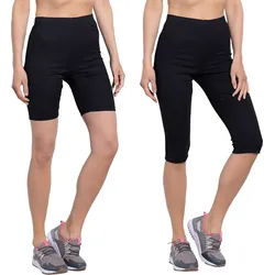 ELLENOR Radler- und Capri-Leggings 2er-Pack