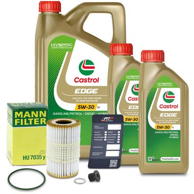 Mann-filter Ölfilter+ 7 L Motoröl 5W-30 LL [Hersteller-Nr. 40440785] für Audi