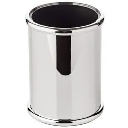 EDZARD Stiftköcher Stiftebecher Carlton, edel versilbert, anlaufgeschützt, Höhe 9 cm