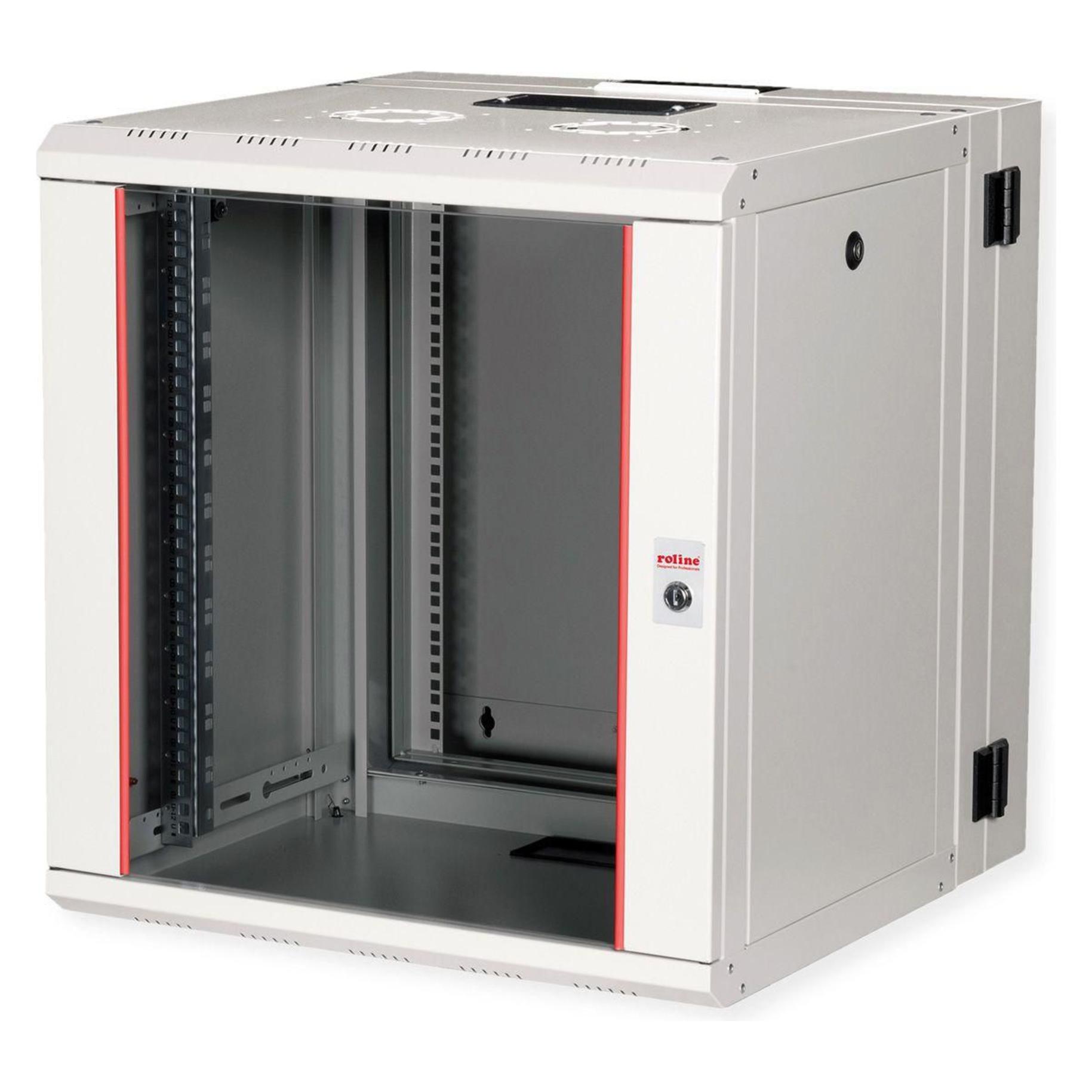 Roline 19-Zoll Wandgehäuse Pro 12 HE (12 HE, 19 Zoll Rack) (26.21.0012)
