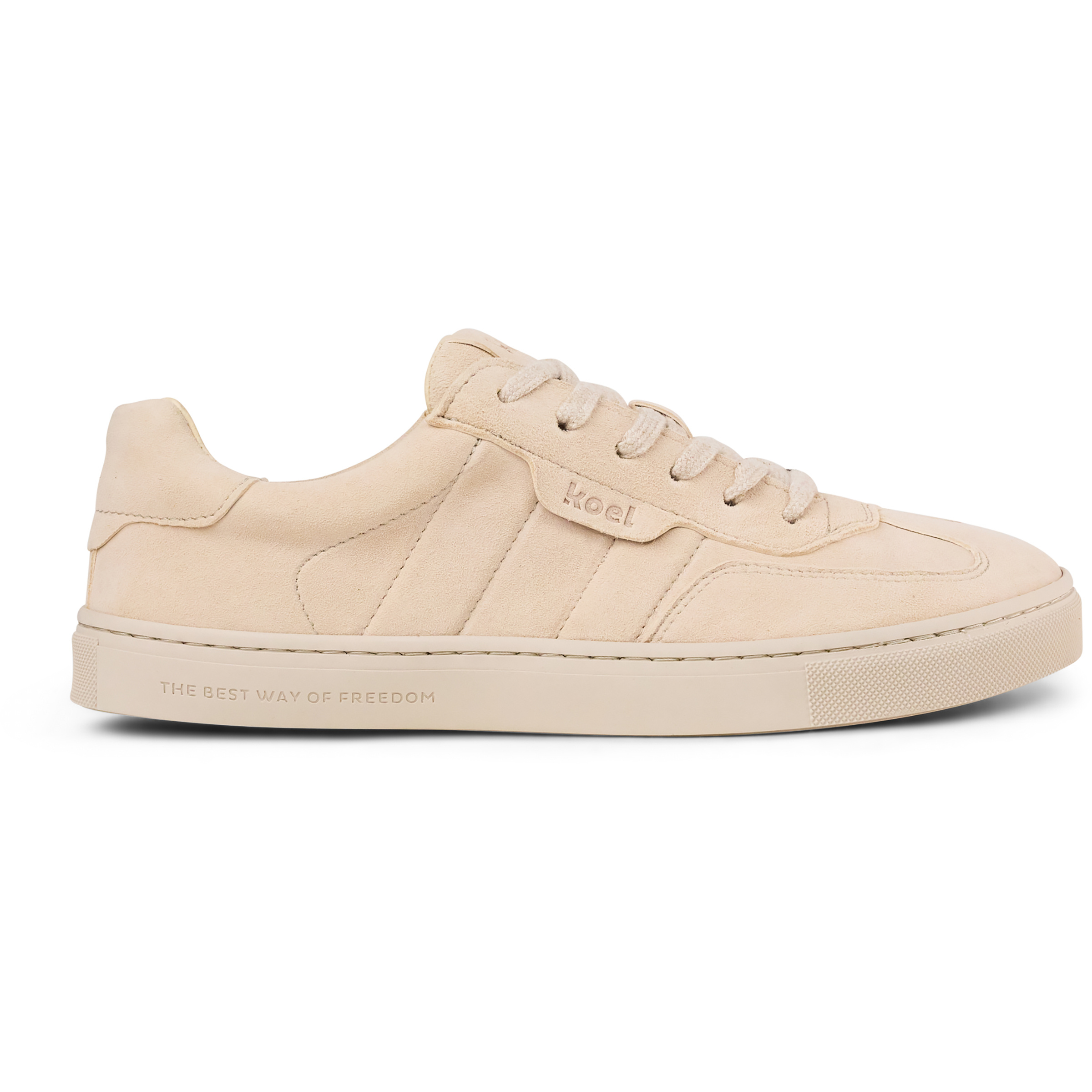 Koel Barefoot Helena Suede Damen Barfußschuhe beige Größe 42 Lifestyle