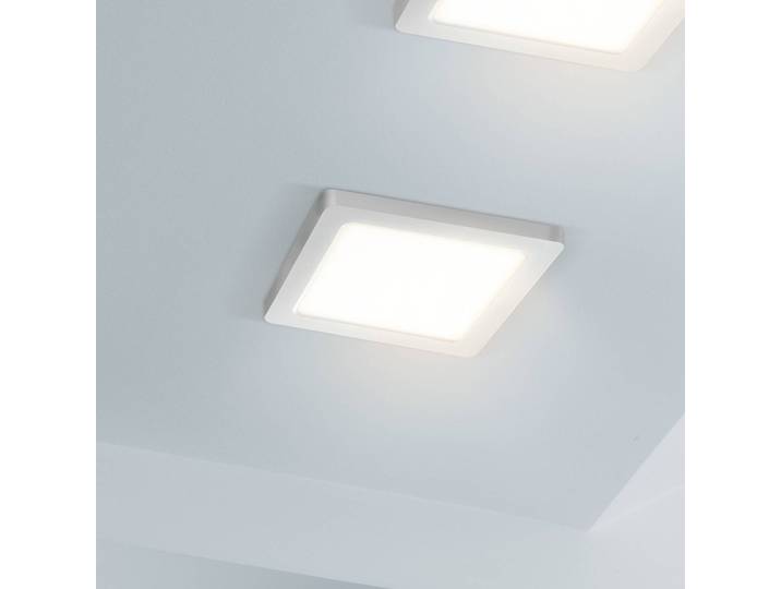 Heitronic LED Deckenleuchte Selesto, dimmbar, weiß / opal, für Flurbereich, Aluminium, Modern