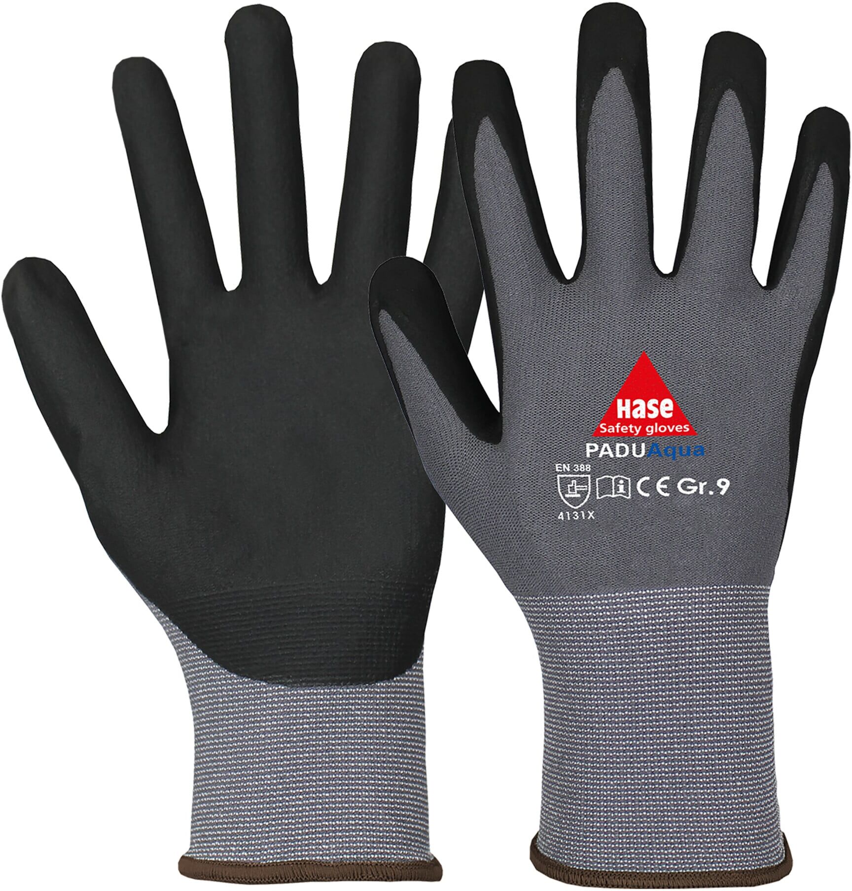Hase Montagehandschuhe Padu Aqua Größe 7, Nylon (508160-7)