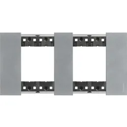 Legrand KA4802M2NW LivingNow Abdeckrahmen 2x2-modulig in der Farbausführung Moon