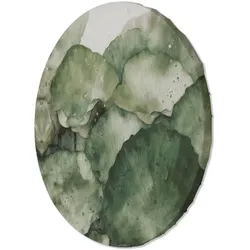 RUNDES BILD Grau 60/60 cm