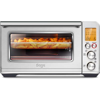 SAGE Minibackofen "SOV860BSS the Smart Oven Air Fryer", silber (edelstahlfarben), B:40,3cm H:48cm T:27,8cm, Minibacköfen, Minibackofen