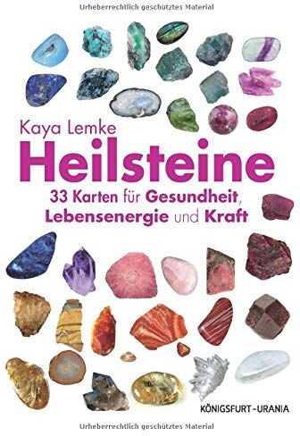 Kaya Lemke - Heilsteine: Set mit Booklet und 33 Karten für Gesundheit, Kraft und Lebensenergie - Preis vom 11.10.2026 03:10:56 h