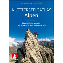 Klettersteigatlas Alpen, Reisebücher von Mark Zahel, Iris Kürschner