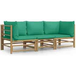 vidaXL, Gartenlounge, Jaranus (2x Eckteil + Mittelteil)