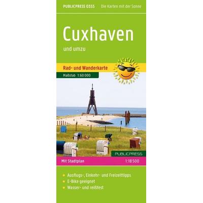 Publicpress Rad- und Wanderkarte Cuxhaven und umzu (mit Stadtplan) 1:60.000, Sonstige von , KOMPASS Freytag & Berndt, 978-3-99154-697-9