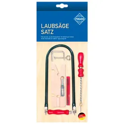 Pebaro - Laubsägegarnitur im Karton, mit Drillbohrer