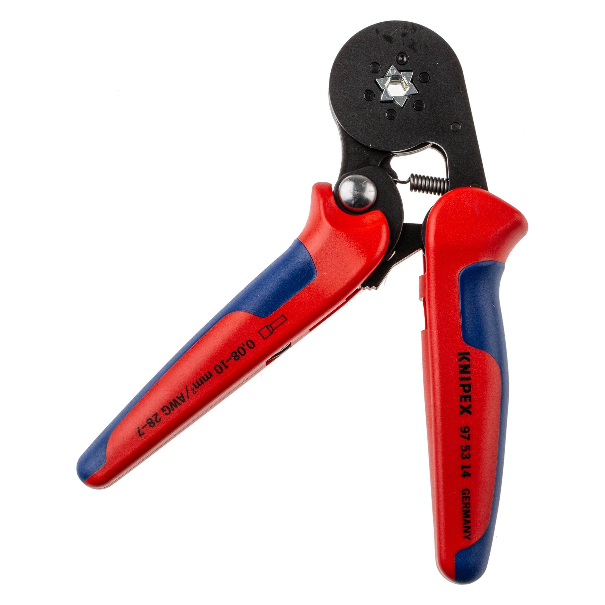 Knipex Selbsteinstellende Crimpzange für Aderendhülsen (180 mm) (97 53 14)