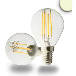 ISOLED LED Filament ILLU Tropfenform, E14, 4W 2700K 350lm 360°, dimmbar, klar ISO-112441