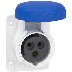 Schneider Electric PKY16G723 CEE Anbausteckdosen Schneidklemmen, 16A, 2p+E, 200-250 V AC