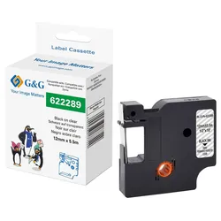 G&G Polyester Schriftband ersetzt Dymo Rhino 622289