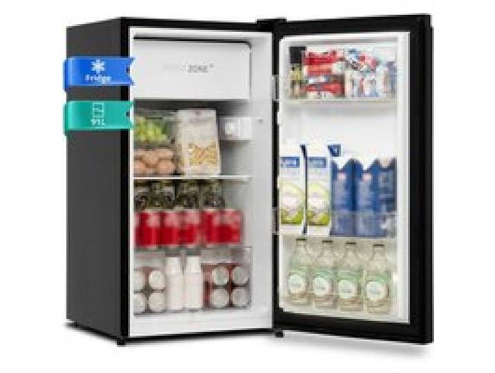 Mini-réfrigérateur - 91L - -3 à 8 °C-Thermostat réglable sur 5 niveaux - Silencieux et économe en énergie - Noir