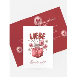 Valentinskarten selbst gestalten mit Spruch und Fotos im Onlinedesigner bei Meine-Kartenmanufaktur.de