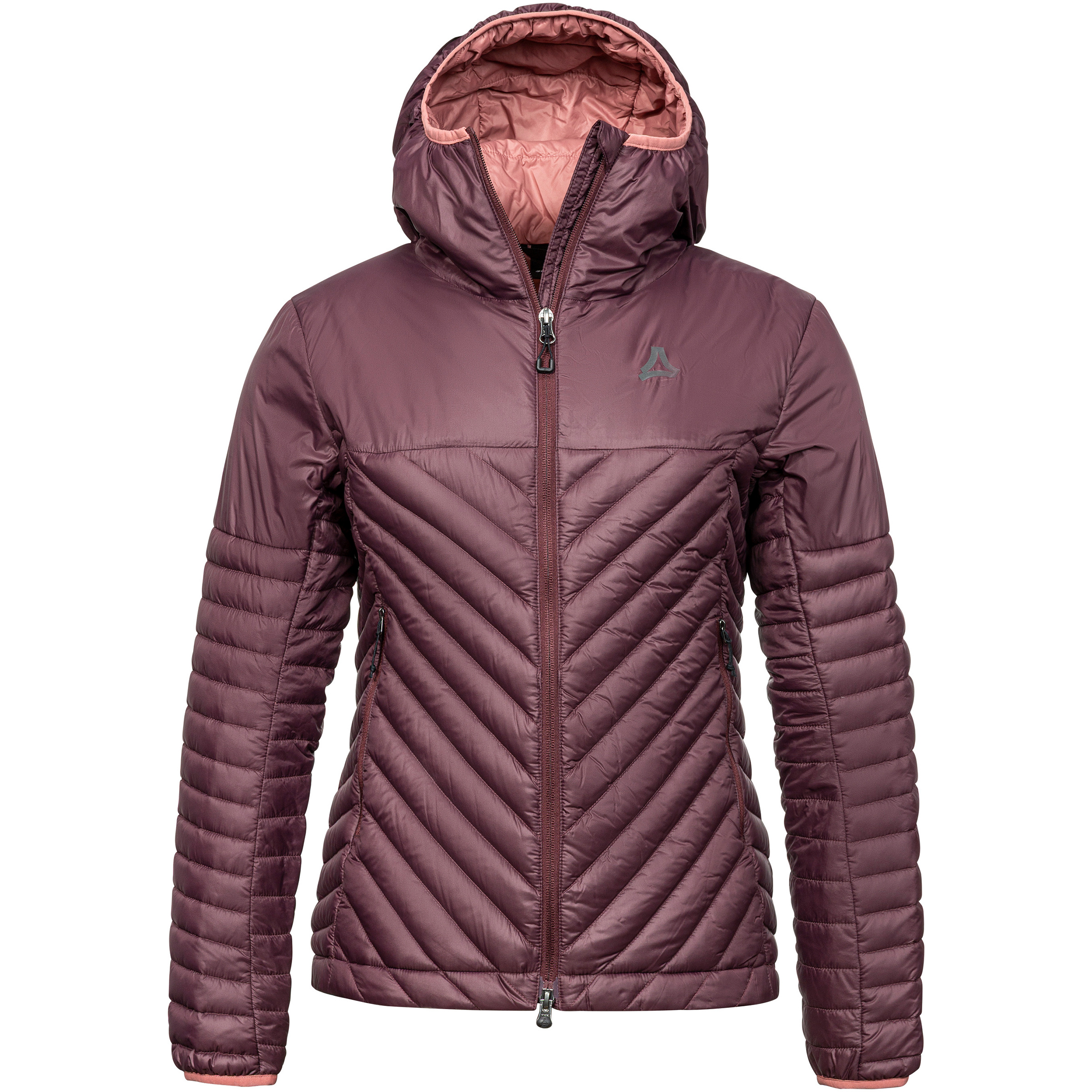 Schöffel Style Cascata Down Damen Isolationsjacke rot Größe L Trekking Wasserabweisend Wasserabweisend