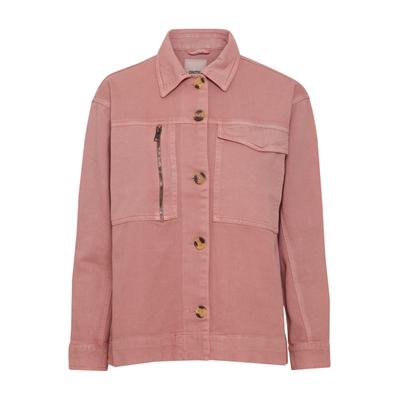 Funktionsjacke OXMO "Übergangsjacke OXTami", Damen, Gr. M, rosa (ash rose), Obermaterial: 100% Baumwolle CO., Jacken Funktionsjacke