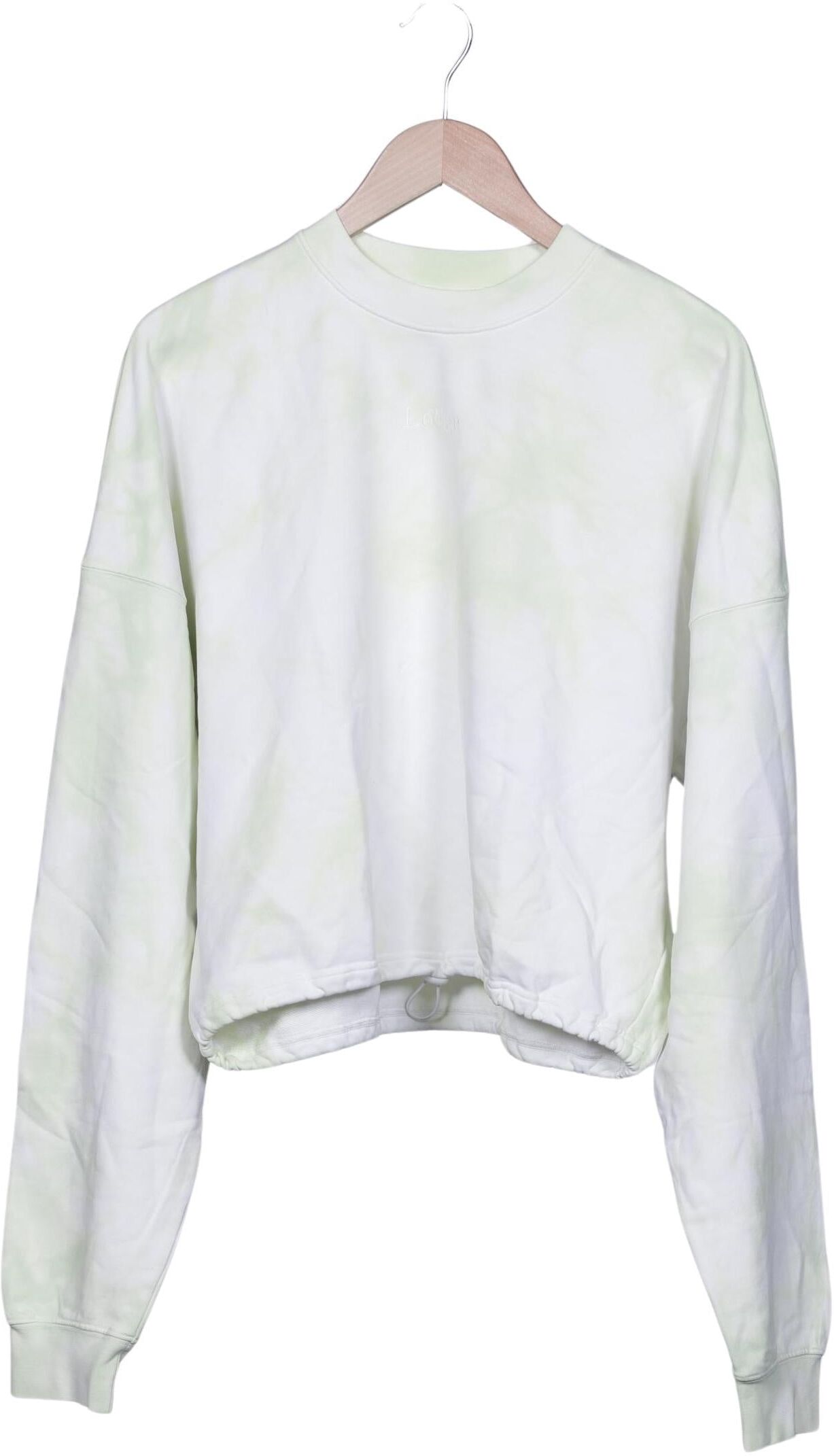 LeGer by Lena Gercke Damen Sweater, Hellgrün, Gr. EU 38, Baumwolle - Second Hand