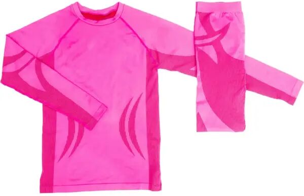 Cold Seamless Junior Ski Funktionsunterwäsche Set (140-152 - Pink)