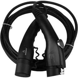 Ladekabel Typ 1 auf Typ 2 1P 230V 16A 3.6kW IP54 5 Meter Ersatzteil Wallbox Elektroauto EV MHAC-S-016A-VP1