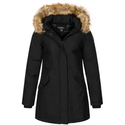 Geographical Norway Winterjacke Mantel mit Kapuze Regular Fit
