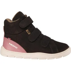 Viking, Unisex, Wanderschuhe, Lovund Warm WP 3V (25), Pink, Braun