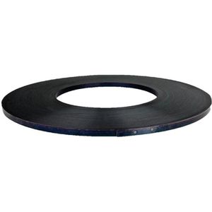 Linder Umreifungsband Stahlband, 19mm, gebläut & gewachst, 325m, Scheibenwicklung, Rolle