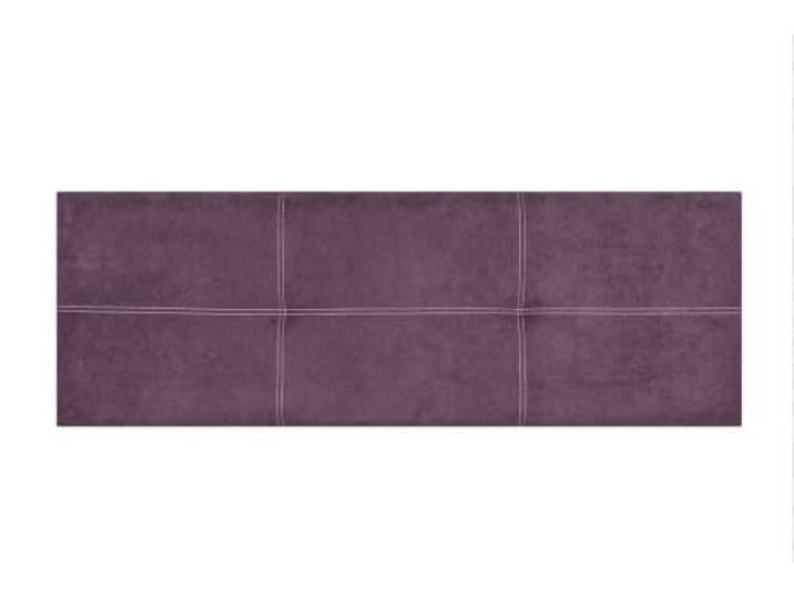 Matris Kopfteil aus fleckenabweisendem Bergamo-Stoff, schmutzabweisend, in 13 Farben, einfach aufzuhängen, Violett, 160 x 50 x 5 cm, Bett 150 cm