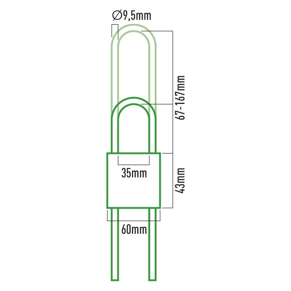 EDM Product Tastensperre 85233 Messing Einstellbar (45286614)