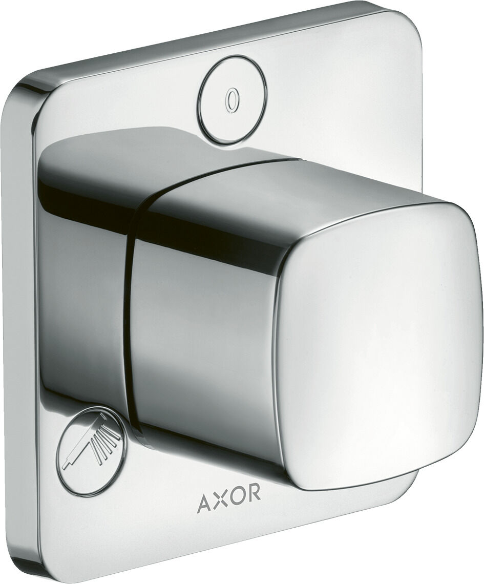 Hansgrohe trio / quattro Axor Urquiola encastré, robinet d'arrêt / inverseur, chrome