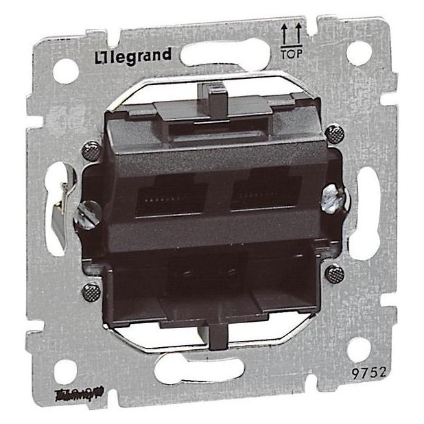 Legrand Gniazdo komputerowe podwójne SISTENA LIFE RJ45 - 775762 (775762)