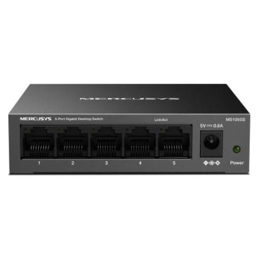 Mercusys MS105GS Switch für Netzwerke 5 Gigabit-Ports (5 Ports) (MS105GS)