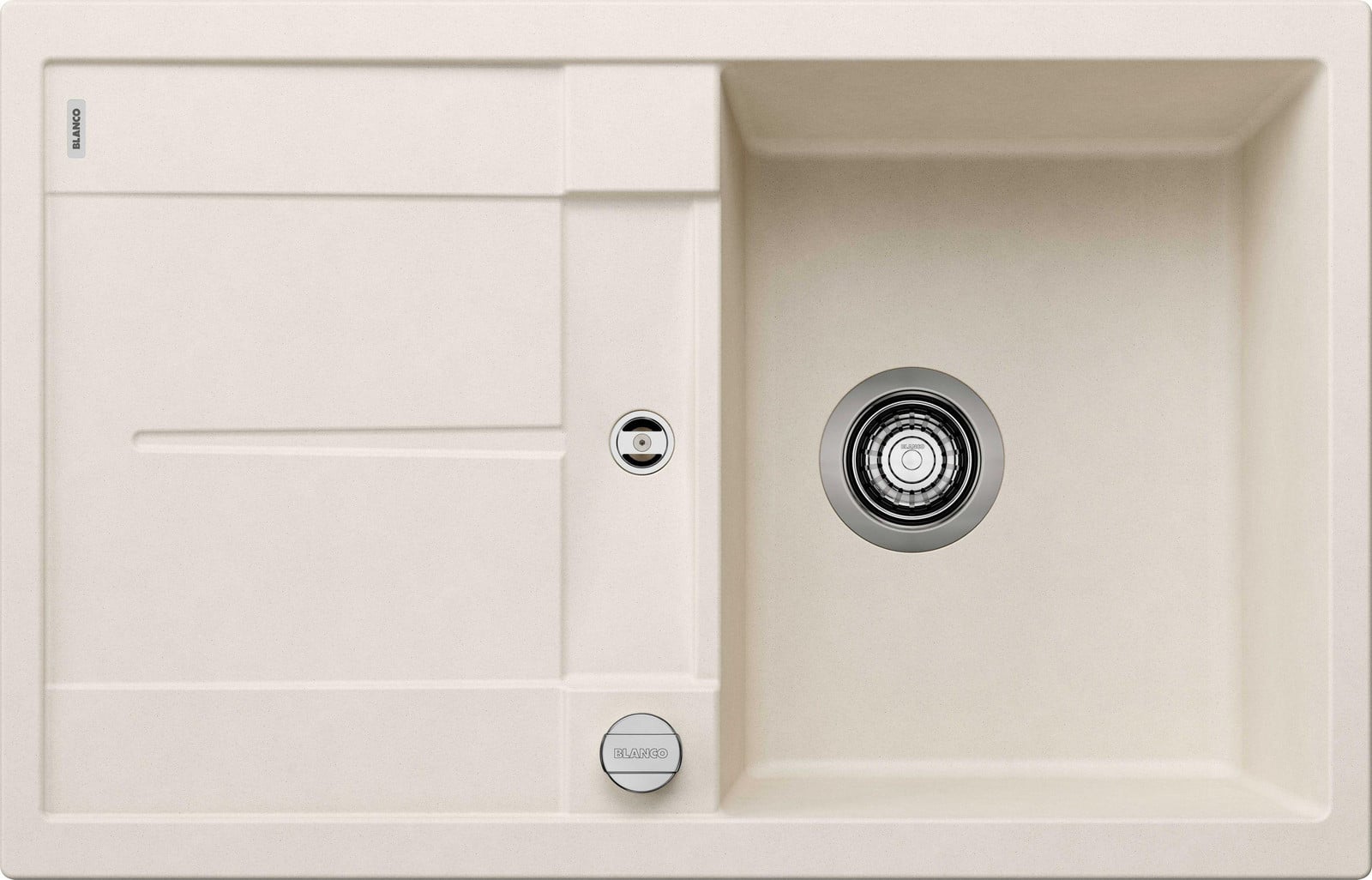 Blanco Metra 45 S Silgranit spoelbak in zachtwit