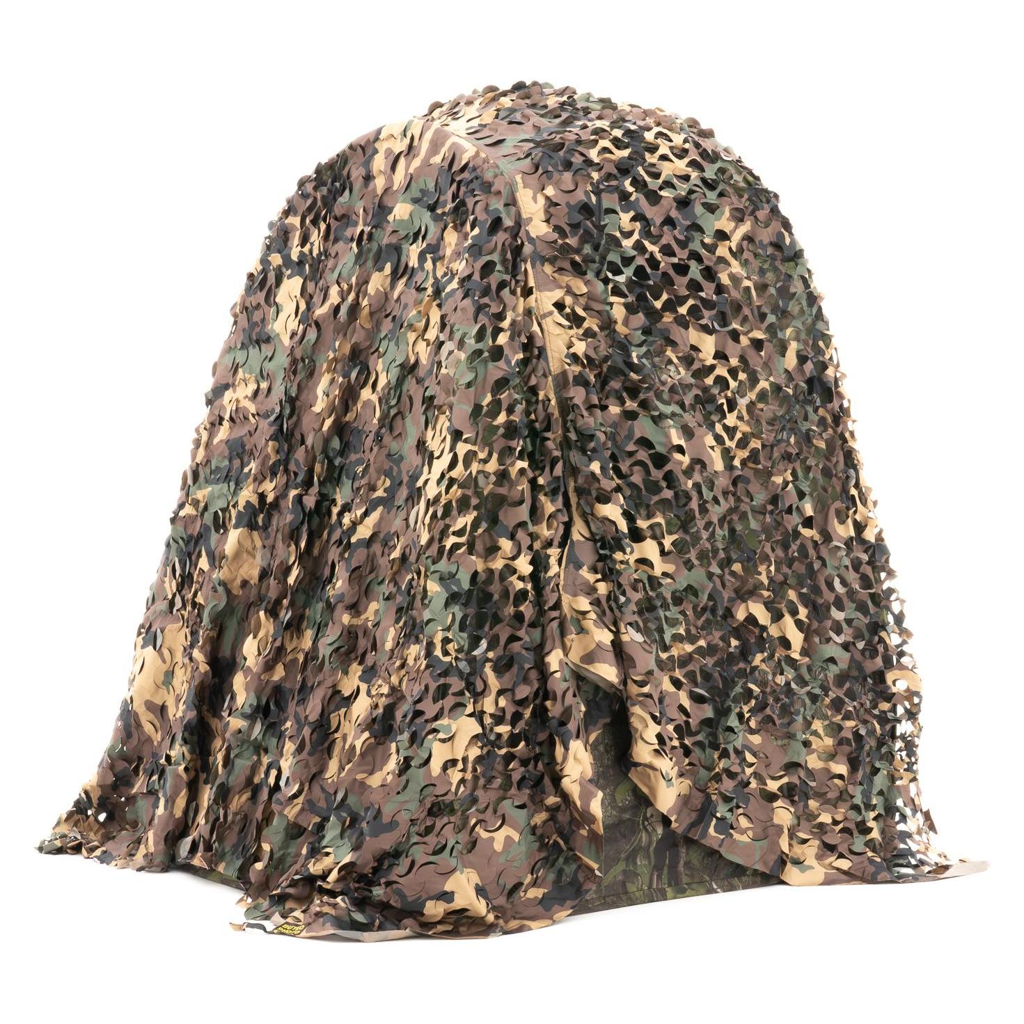 Buteo Photo Gear 3D-Blätter Tarnnetz Forest Camo Woodland 2,4x3 m (720026)