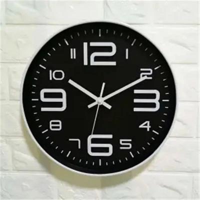 Inspired Living Nordic Silent 12 Inch Modern Wall Clock Non Ticking Battery Powered Home Decor 30cm 002