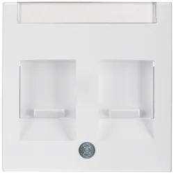 Berker 11818989 Zentralstück m Staubs u BF S.1 polarweiß