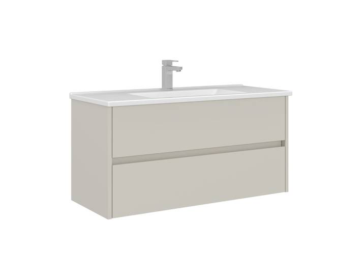 Meuble Vasque Arno 100 - 100 x 45 x 52 cm - Cashmere