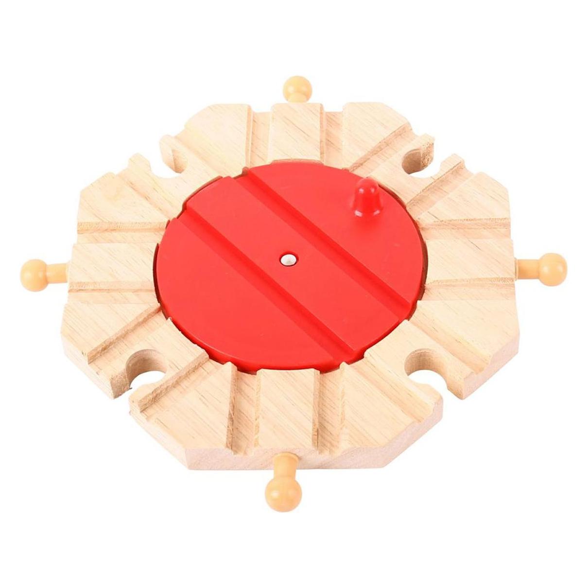 Bigjigs Hölzerne Schienen-8 Richtung Karussell (BJT134)