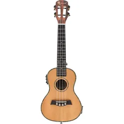 Redwood Halo-Halo Concert Ukulele Solid Top Gloss + Pickup - Ukulele