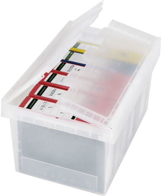 Bacs de distribution Bito série MB MBD64321TRANSP l 610 x l 400 x H 340transparent (18963)